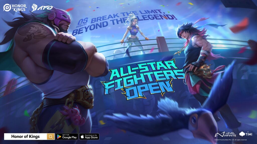 HONOR OF KINGS - Ad agosto abbraccia le arti marziali con All-Star Fighters Open & una nuova serie di Skin. Inoltre, un nuovo eroe, Ziya, si unisce al roster