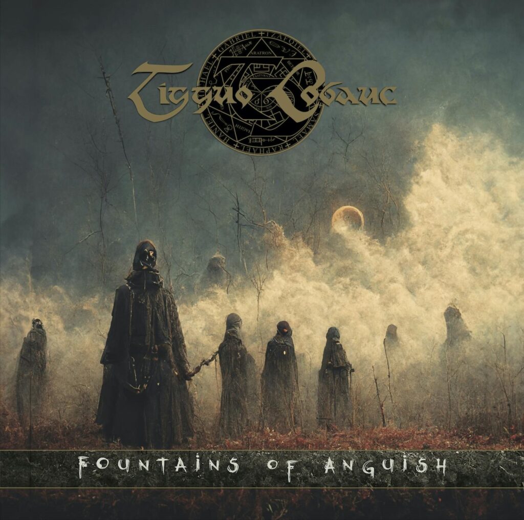 TIGGUO COBAUC - The UK's Blackened Doom To Re-Release "Fountains of Anguish" On Exitus Stratagem Records December 2024